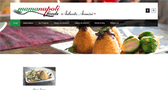 Desktop Screenshot of mamanapolifoods.com